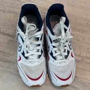 Nike White Navy Red Women’s Athletic Sneakers